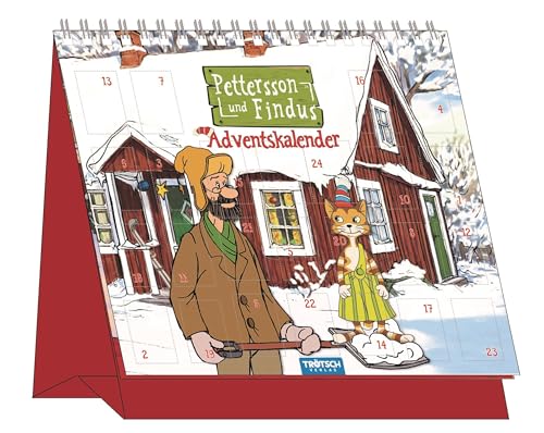 Adventskalender "Pettersson und Findus": Mit 24 Türchen auf dem Cover: Aufstelladventskalender Adventskalender "Pettersson und Findus": Mit 24 Türchen auf dem Cover: Aufstelladventskalender von TROTSCH