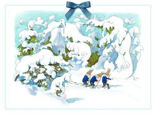Adventskalender Zwerge im Schnee Adventskalender Zwerge im Schnee