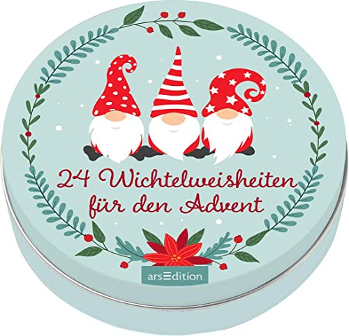 Adventskalender in der Dose. 24 Wichtelweisheiten für den Advent: Liebevolle Botschaften für erwachsene Wichtel-Fans von arsEdition