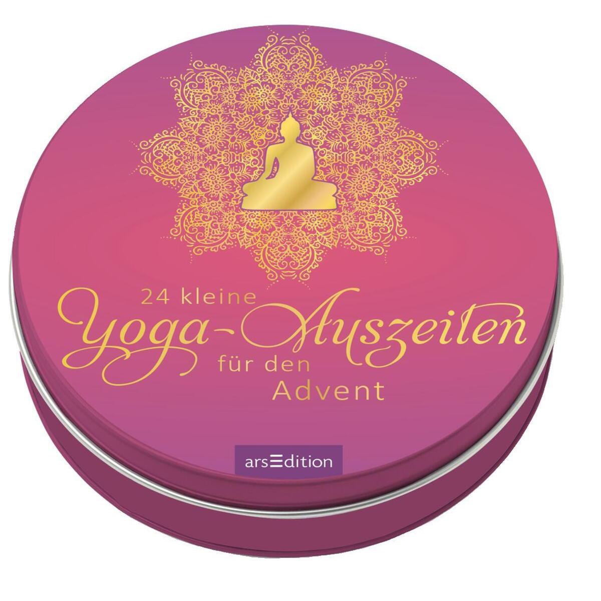Adventskalender in der Dose. 24 kleine Yoga-Auszeiten für den Advent von Ars Edition GmbH