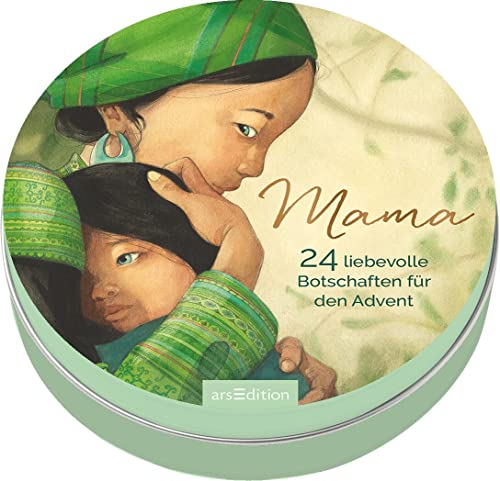 Adventskalender in der Dose. Mama: 24 liebevolle Botschaften für den Advent | Adventskalender in der Dose mit 24 schön illustrierten runden Karten Adventskalender in der Dose. Mama: 24 liebevolle Botschaften für den Advent | Adventskalender in der Dose mit 24 schön illustrierten runden Karten
