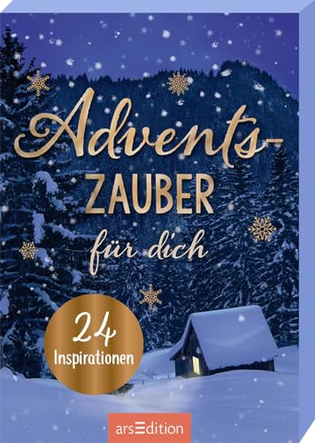 Adventszauber für dich: 24 Inspirationen | Adventskalender-Box mit 24 Inspirationen für eine schöne Vorweihnachtszeit von arsEdition GmbH
