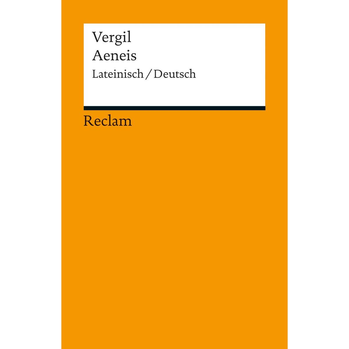 Aeneis Aeneis von Reclam Philipp Jun.