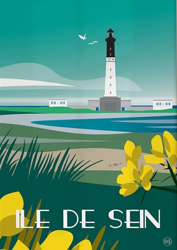 Affiche - Île de Sein Affiche - Île de Sein von PALEMON