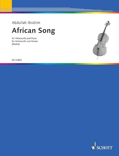 African Song: G-Dur. Violoncello und Klavier.