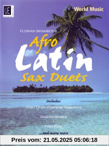 Afro-Latin Saxophone Duets, für 2 Saxophone (AA/AT)