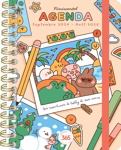 Agenda Niniwanted sept. 2024- août 2025: Septembre à aôut Agenda Niniwanted sept. 2024- août 2025: Septembre à aôut von 365 PARIS