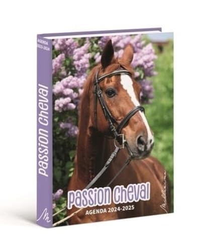 Agenda Passion Cheval 2024-2025 von MILLESIMA