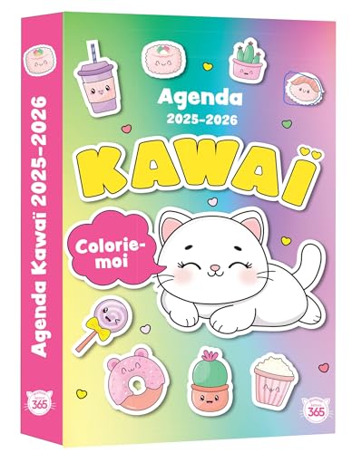 Agenda scolaire 2025-2026 Kawaï Colorie-moi Agenda scolaire 2025-2026 Kawaï Colorie-moi von 365 PARIS
