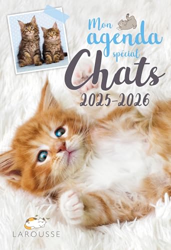 Agenda scolaire CHATS 2025-2026 von LAROUSSE