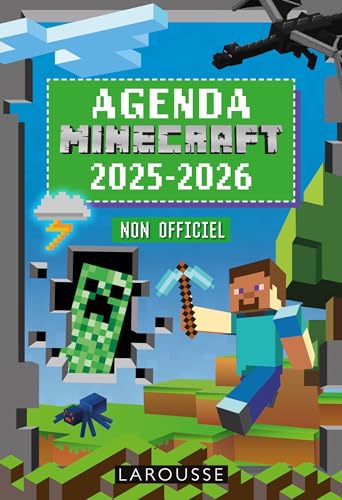 Agenda scolaire MINECRAFT 2025-2026: Non officiel Agenda scolaire MINECRAFT 2025-2026: Non officiel von LAROUSSE