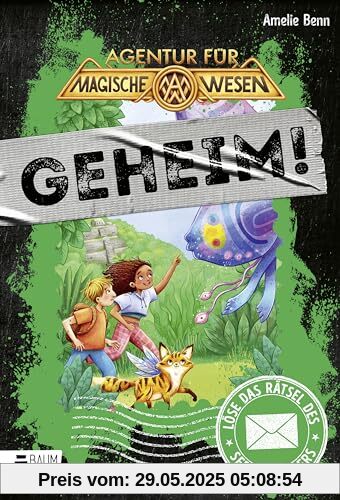 Agentur für magische Wesen: Löse das Rätsel des Seeungeheuers: Ein fantastisches Rätselabenteuer voller zauberhafter Magiewesen ab 9 Jahren (Geheim! Die Rätselbücher, Band 4)