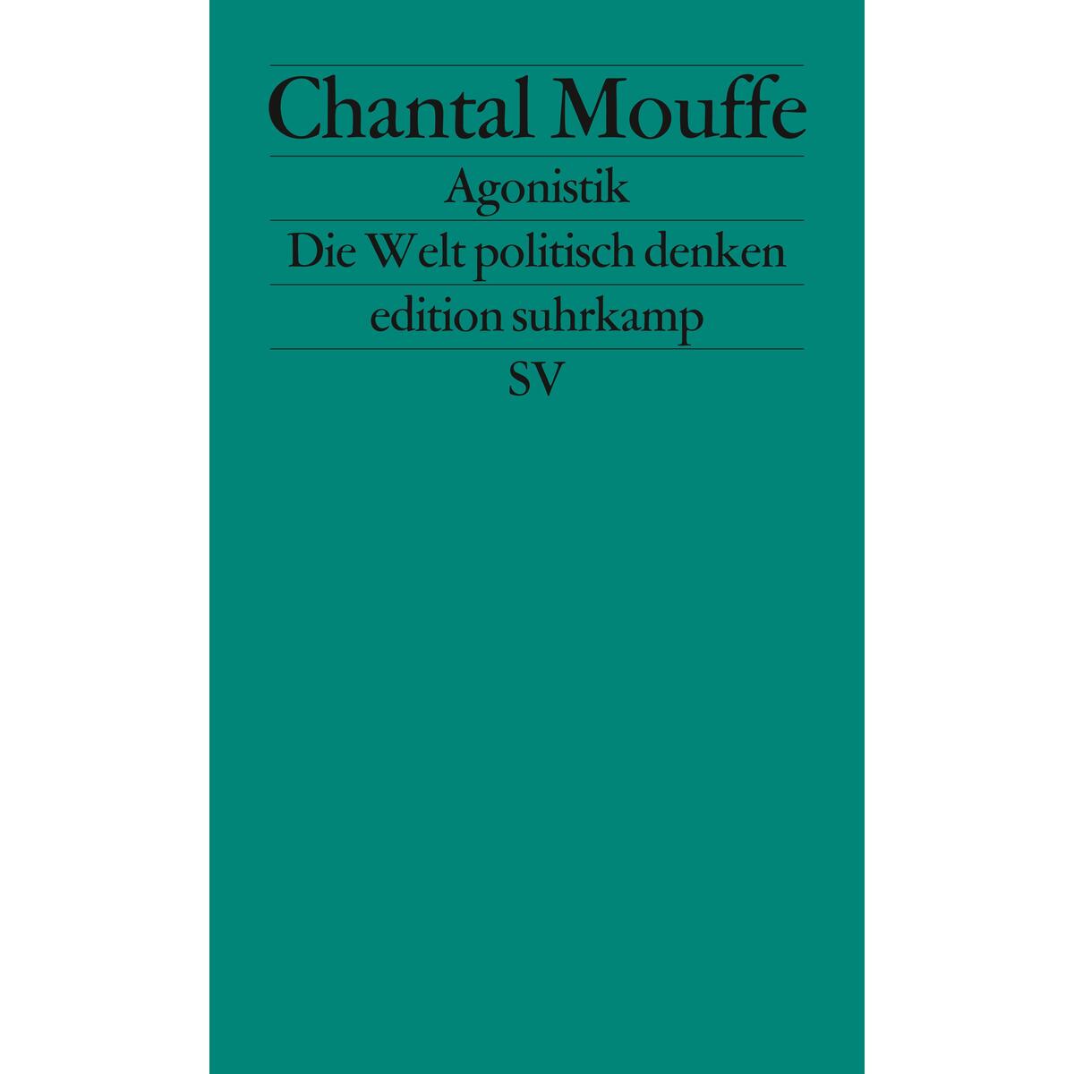 Agonistik von Suhrkamp Verlag