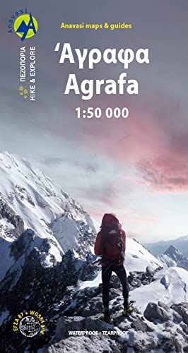 Agrafa: Wanderkarte für das Agrafa-Gebirge