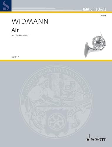Air: für Horn solo. Horn. (Edition Schott) von Schott Music