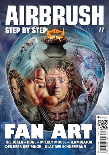 Airbrush Step by Step 77: Fan Art (Airbrush Step by Step Magazin)