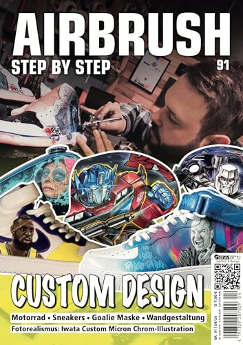 Airbrush Step by Step 91: Custom Design (Airbrush Step by Step Magazin) von newart medien & design