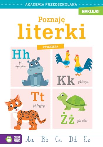 Akademia przedszkolaka Poznaję literki Zwierzęta von Zielona Sowa