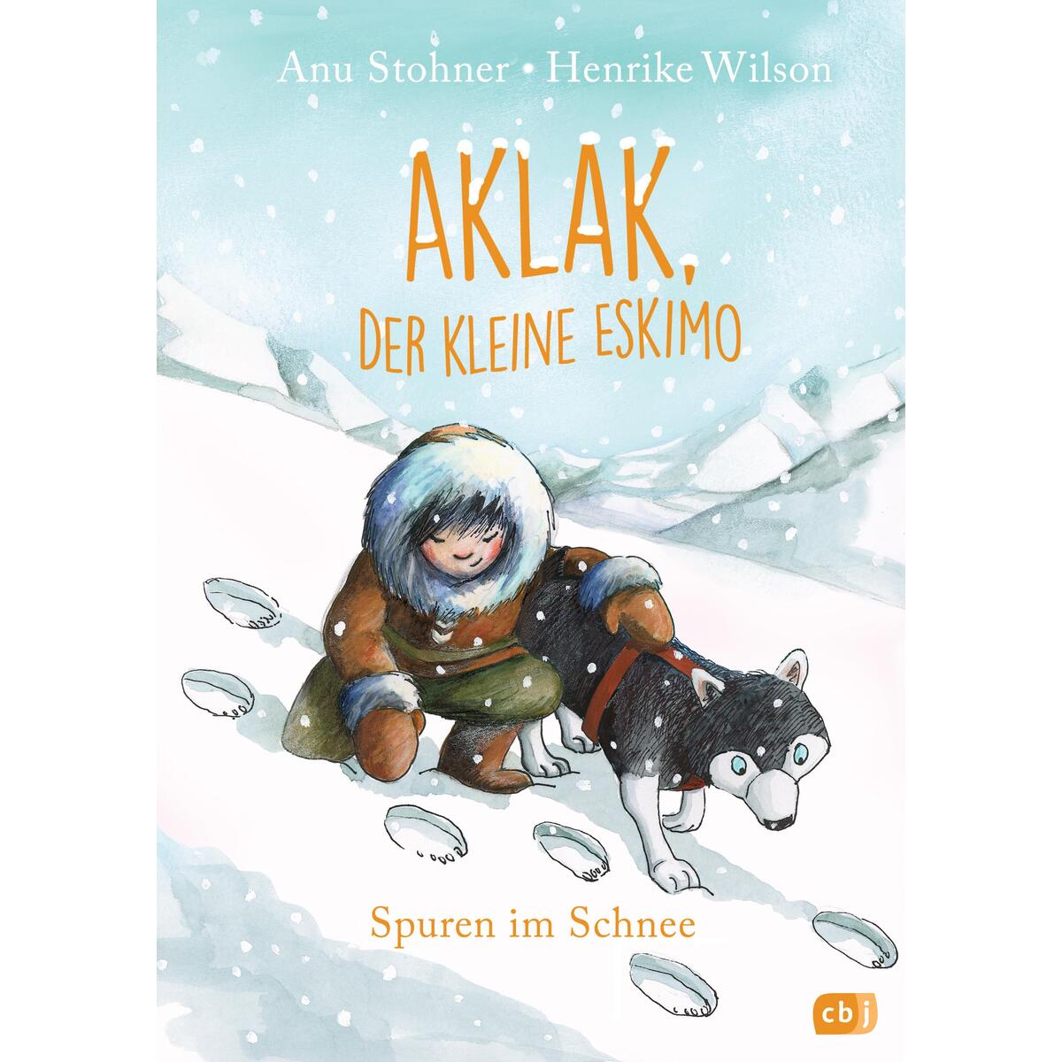 Aklak, der kleine Eskimo - Spuren im Schnee von cbj