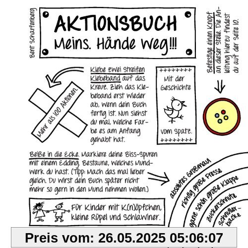 Aktionsbuch: Meins. Hände weg!!!