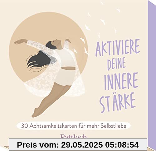 Aktiviere deine innere Stärke: 30 Achtsamkeitskarten für mehr Selbstliebe. Mit Zitaten, Affirmationen und kleinen Übungen in hochwertiger Schuberbox Aktiviere deine innere Stärke: 30 Achtsamkeitskarten für mehr Selbstliebe. Mit Zitaten, Affirmationen und kleinen Übungen in hochwertiger Schuberbox