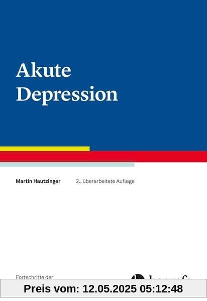 Akute Depression (Fortschritte der Psychotherapie)