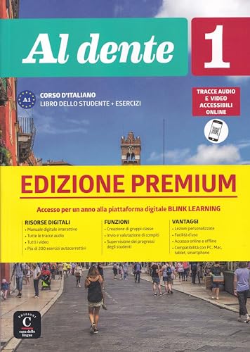 Al dente 1 Premium Libro dello studente + esercizi: Al dente 1 Premium Libro dello studente + esercizi