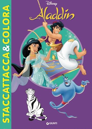 Aladdin. Staccattacca e colora. Con adesivi (Staccattacca & colora)