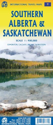 Alberta/Saskatchewan: ITM Intern.Travel Maps 1:900000 von International Travel Maps