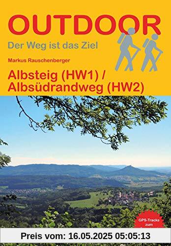 Albsteig (HW1) / Albsüdrandweg (HW2) (Outdoor Wanderführer)