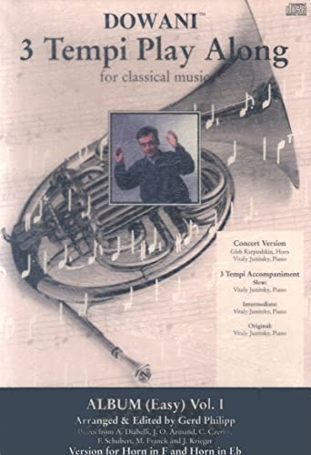 Album (Easy) Vol. I: Version for Horn in F and Horn in Eb [With CD]: 1 (3 Tempi Play Along)