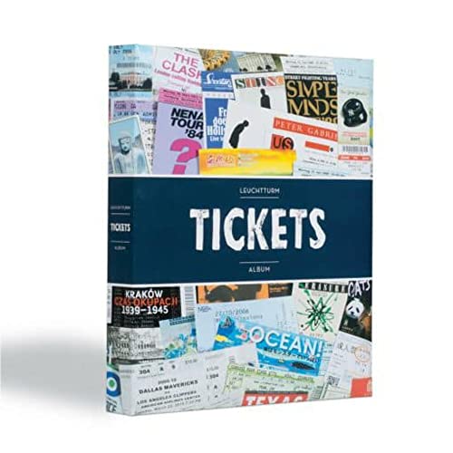 Album für 156 Eintrittskarten: Album für 156 Eintrittskarten und Tickets von LEUCHTTURM GRUPPE