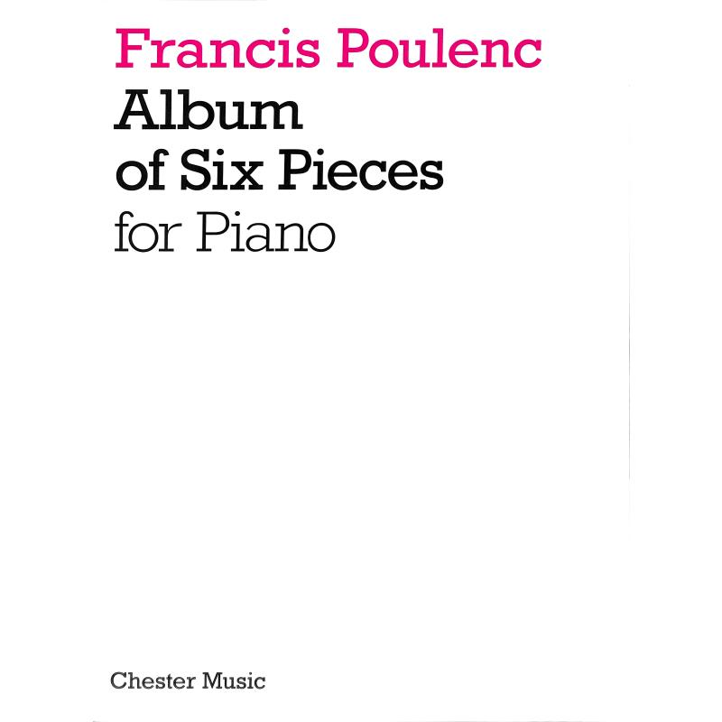 Album of six pieces Album of six pieces