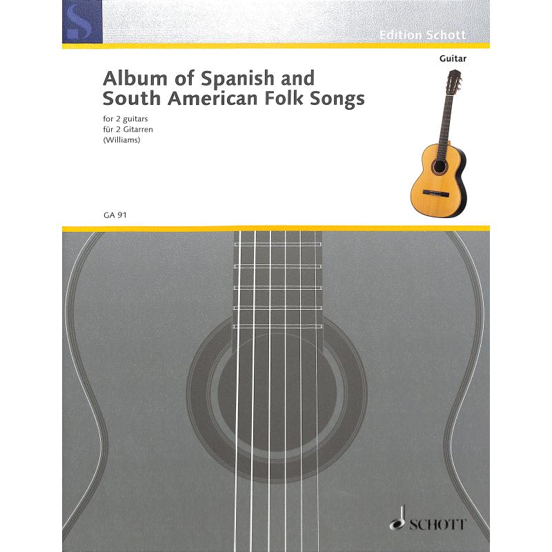 Album of spanish + south american folk songs