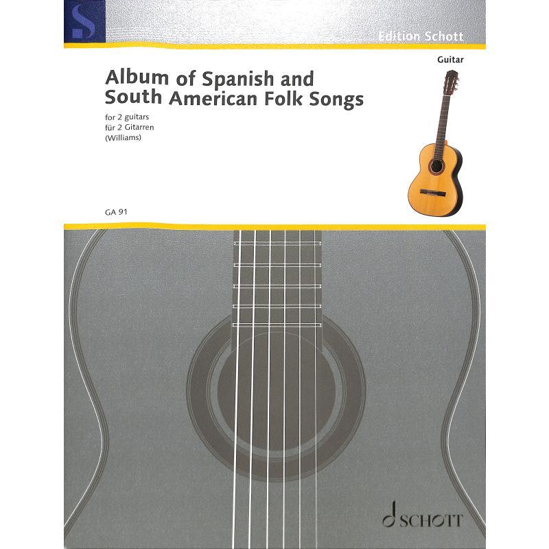 Album of spanish + south american folk songs Album of spanish + south american folk songs