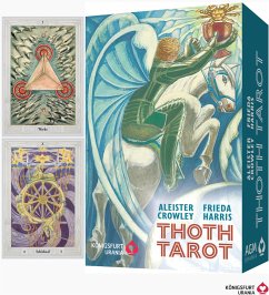 Aleister Crowley Thoth Tarot (Deluxe Ausgabe, Deutsch, DE) von Königsfurt Urania