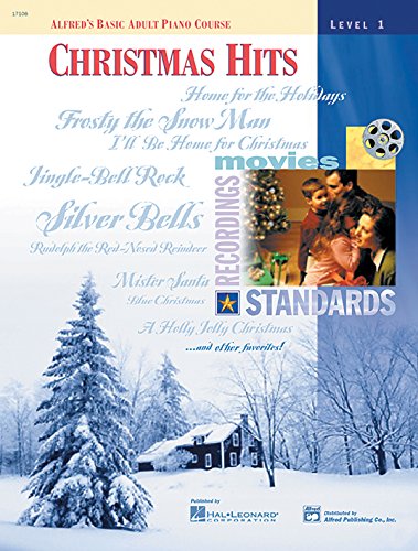 Alfred's Basic Adult Piano Course Christmas Hits, Bk 1: Level 1