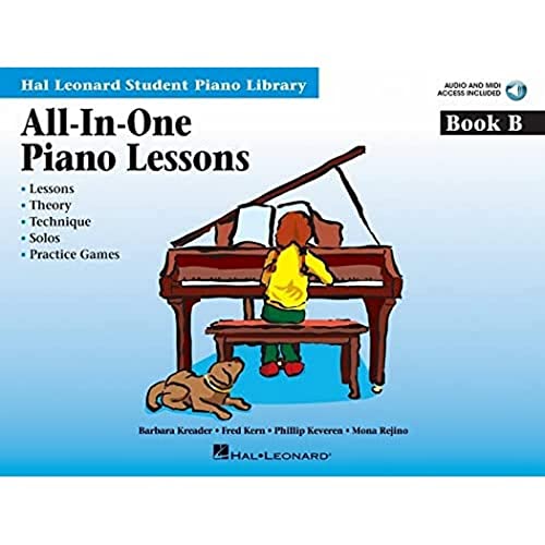 All-In-One Piano Lessons: Book B (Book): Lehrmaterial, Klavier (Hal Leonard Student Piano Library)