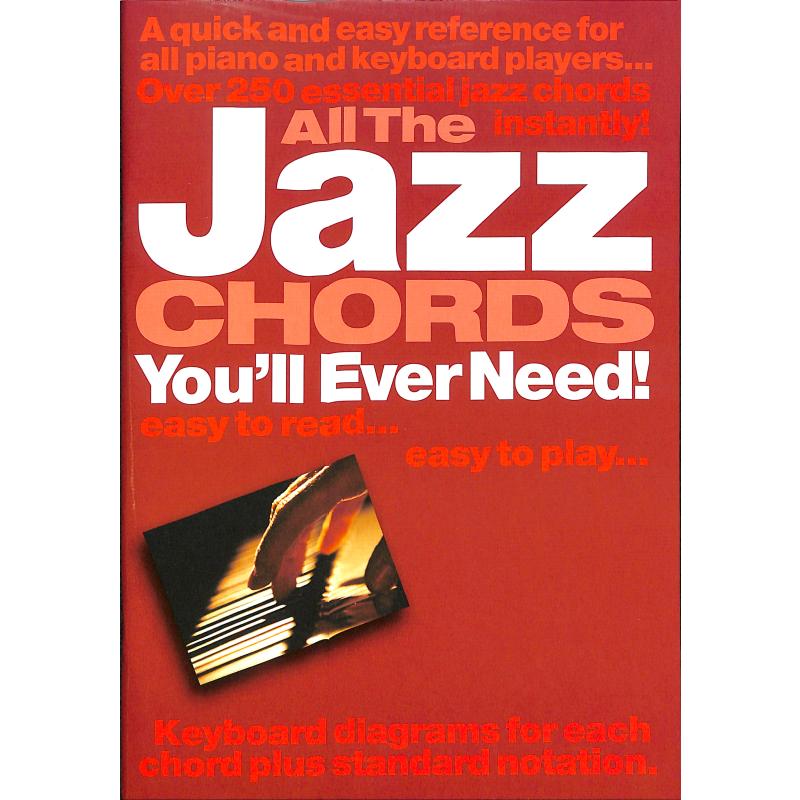 All the Jazz chords you'll ever need