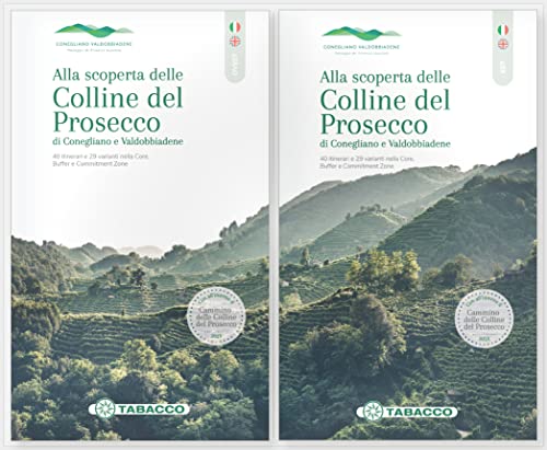 Alla Scoperta delle Colline del Progecco: zwei Karten (Carta topografica in scala 1:25.000) von Tabacco editrice