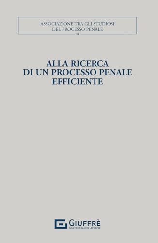 Alla ricerca di un processo penale efficiente (Associazione tra gli studiosi del processo penale) von Giuffrè