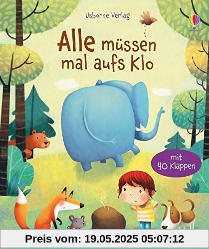 Alle müssen mal aufs Klo