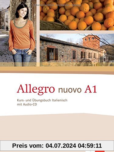 Allegro nuovo A1: Kurs- und Übungsbuch + Audio-CD