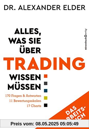Alles, was Sie über Trading wissen müssen - Das Arbeitsbuch: 170 Fragen & Antworten - 11 Bewertungsskalen - 17 Charts