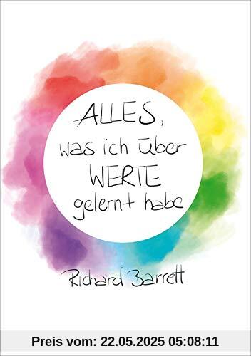 Alles, was ich über Werte gelernt habe Alles, was ich über Werte gelernt habe