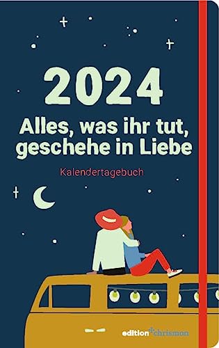 Alles, was ihr tut, geschehe in Liebe: Kalendertagebuch zur Jahreslosung 2024/ christlicher Kalender mit den Herrnhuter Losungen / Taschenkalender / Handlicher Terminplaner im Format 10,7x17 cm Alles, was ihr tut, geschehe in Liebe: Kalendertagebuch zur Jahreslosung 2024/ christlicher Kalender mit den Herrnhuter Losungen / Taschenkalender / Handlicher Terminplaner im Format 10,7x17 cm