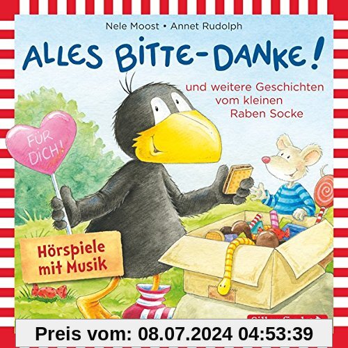 Alles Bitte-Danke!: und weitere Geschichten vom kleinen Raben Socke: 1 CD (Kleiner Rabe Socke, Band 11)
