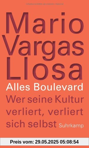 Alles Boulevard: Wer seine Kultur verliert, verliert sich selbst Alles Boulevard: Wer seine Kultur verliert, verliert sich selbst