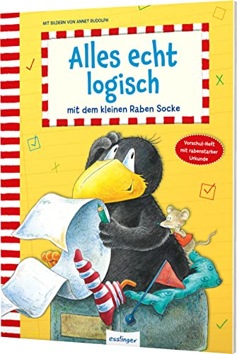 Der kleine Rabe Socke: Alles echt logisch mit dem kleinen Raben Socke: Logikrätsel für Vorschulkinder ab 4 Jahren von Esslinger Verlag