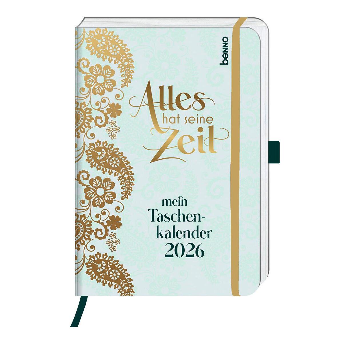 Alles hat seine Zeit - Mein Taschenkalender 2026 von St. Benno Verlag